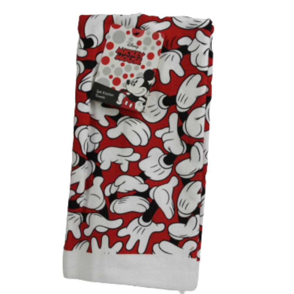 Disney 100% Cotton Kitchen Towels, Soft and Absorbent Decorative Kitchen Towels